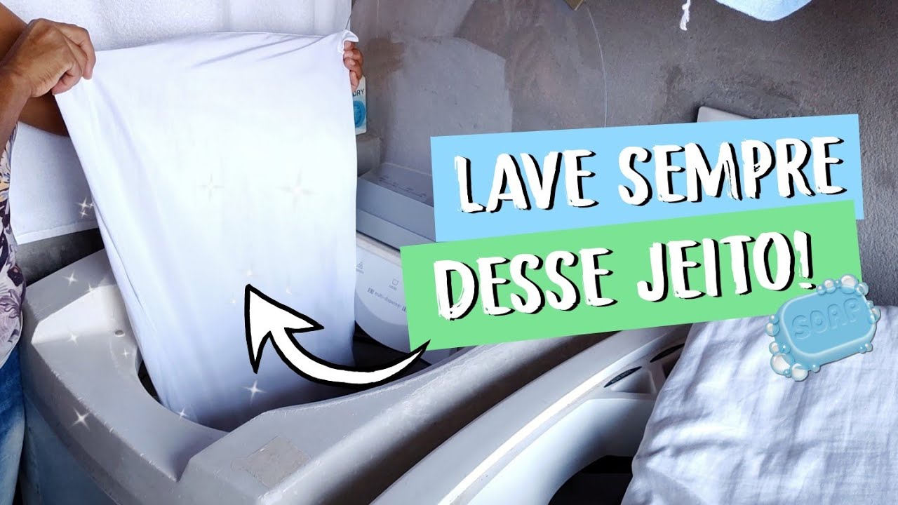 COMO LAVAR TRAVESSEIRO NA MÁQUINA SEM EMBOLAR 😍 NÃO QUEBRE SUA LAVADORA! NÃO ESTRAGUE O TRAVESSEIRO!