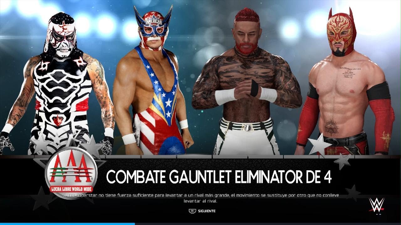 Eliminator Gauntlet to become Latin América Championship N1 Contender ||AAA Universe mode