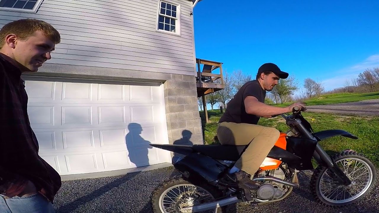 NEW DIRT BIKE KICKS HARD