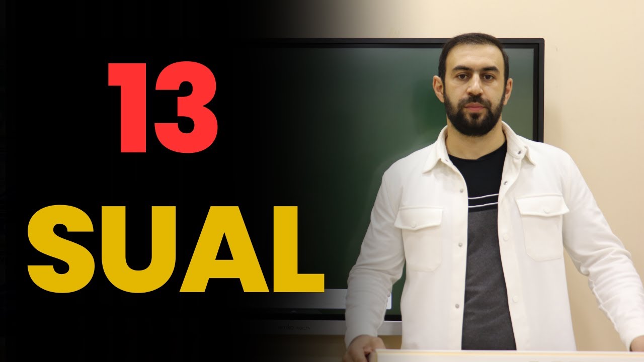 Azərbaycan dili SUAL-CAVAB - 3 (Özünü yoxla!)