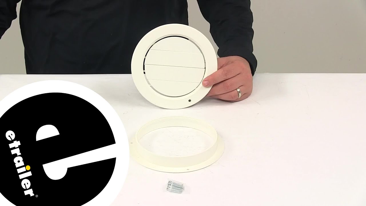 etrailer | The Low-Down on the Valterra RV Ceiling Vent w/ Dampers and Covered Screws