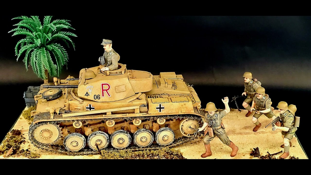 Military Miniatures 13-M3 Stuart and 14-Panzer Kampfwagen