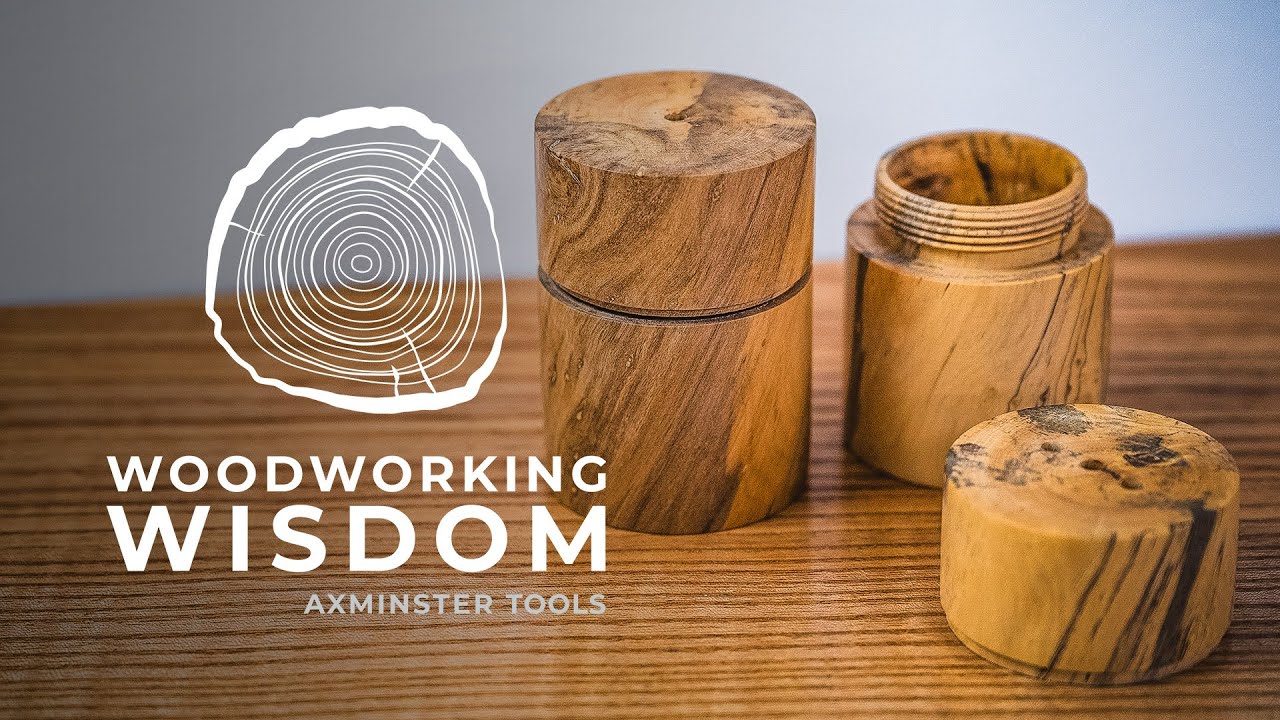 Turn a Salt & Pepper Shaker - Woodworking Wisdom