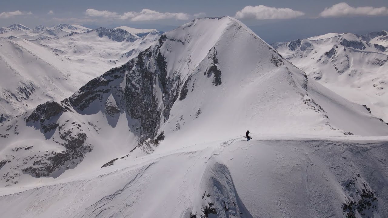 Snowboarding mount Kutelo, Bulgaria