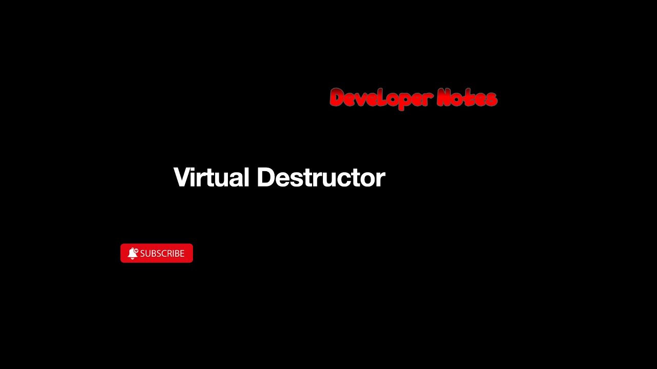 Why Virtual Destructor? | C++ Examples | Dynamic Dispatch