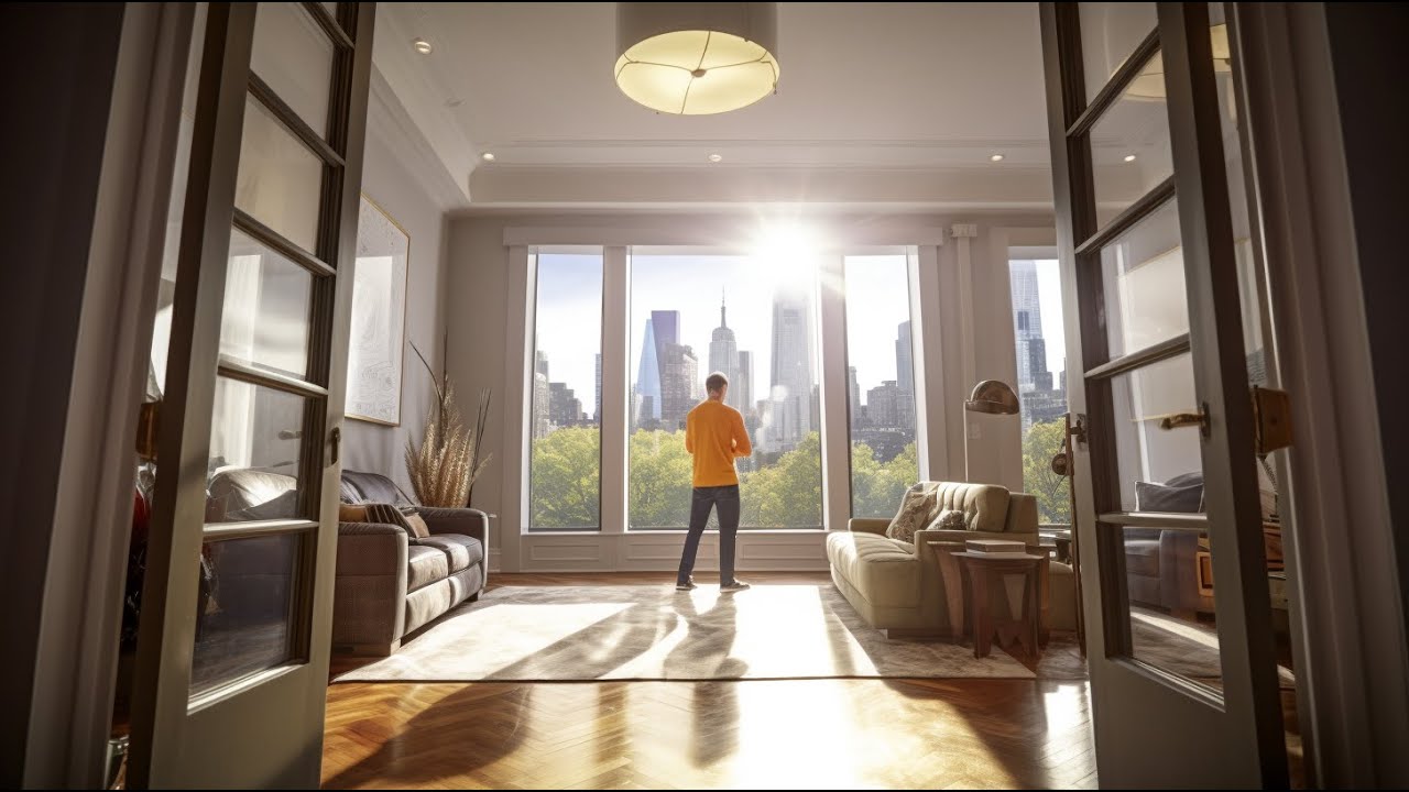 Living in a Oversized NYC Apartment… By Central Park!