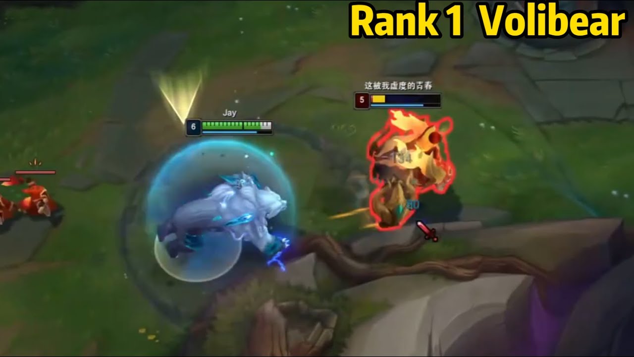 Rank 1 Volibear: NO ONE Can Stop This Guy in Toplane!