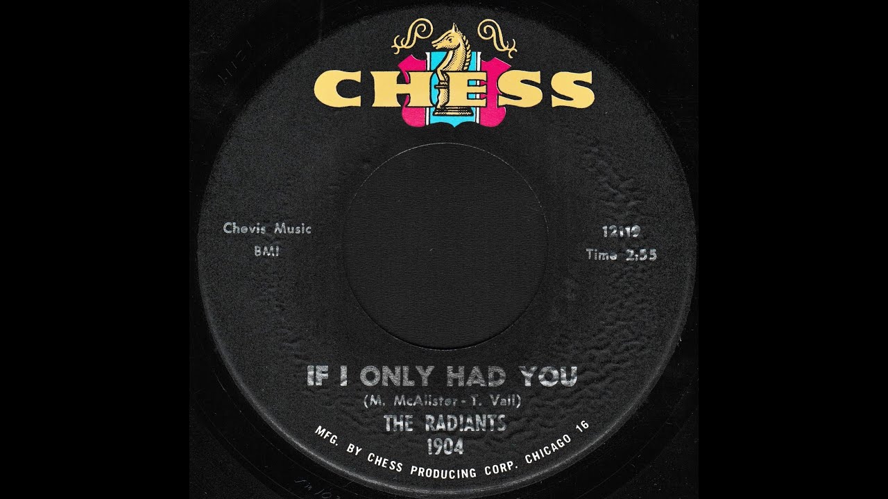 The Radiants - If I only had you