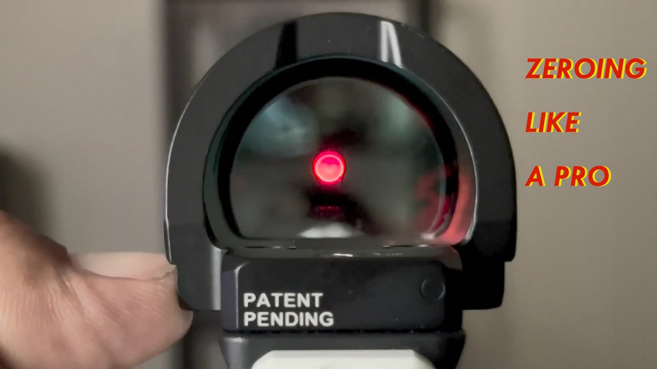 Cyelee Optics | How to Zero Red Dot Sights Like a Pro