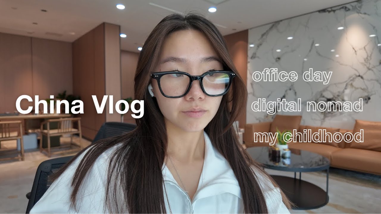 CHINA VLOG 👩&zwj;💻 | Aunt's gold company, digital nomad life, & my story