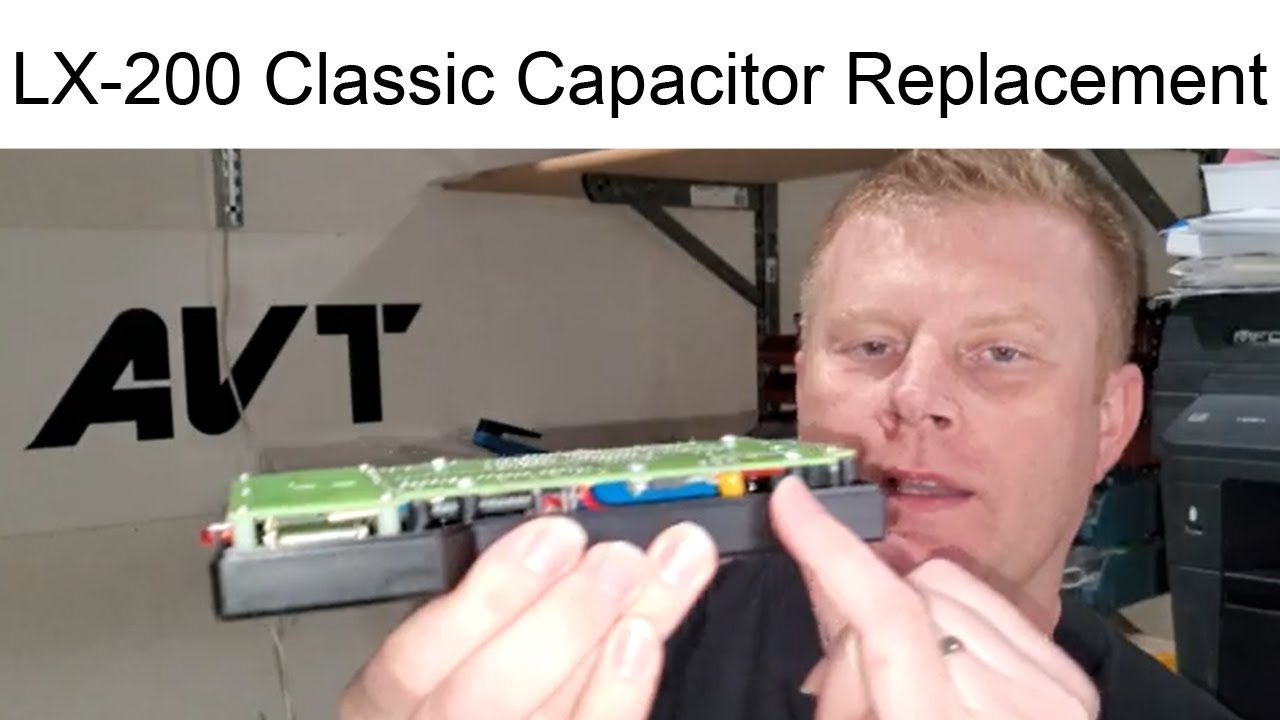 Телескоп LX-200 Classic SCT? Что нужно сделать перед включением! Руководство по замене конденсатора.