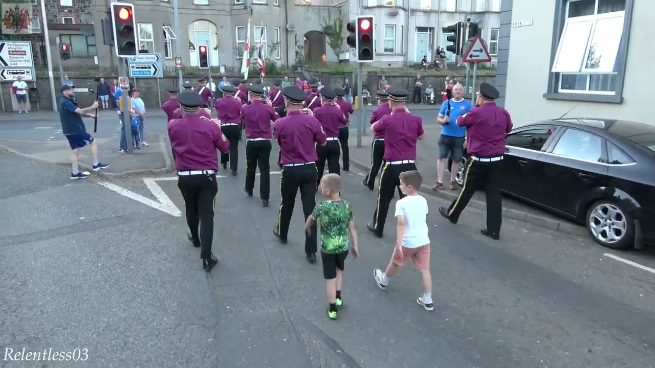 Ballee F.B. @ Ballykeel LSOU's Parade ~ Ballymena ~ 17/05/25 (4K)