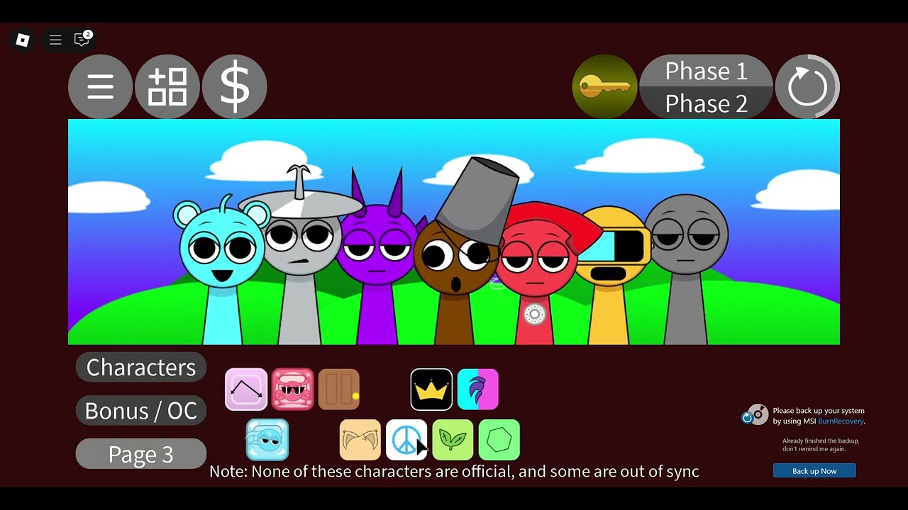 come sing with us : sprunki