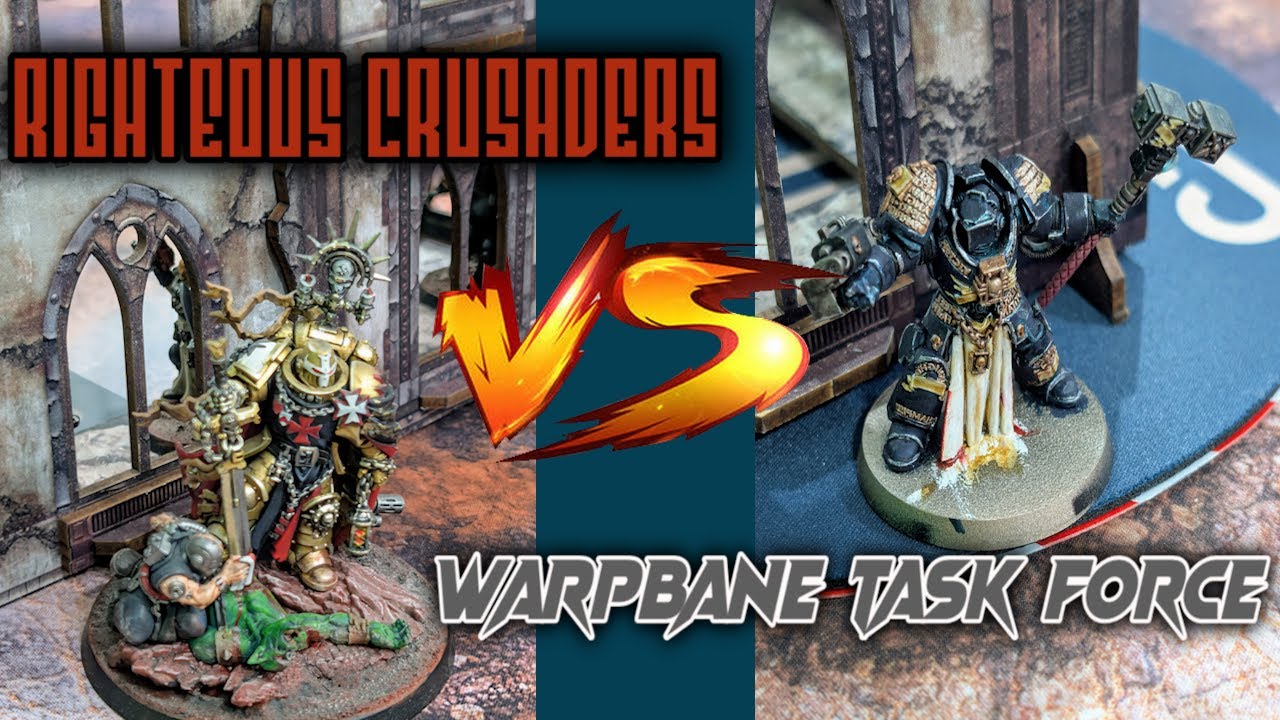 Black Templars vs Gray Knights! - 2K Battle Report!