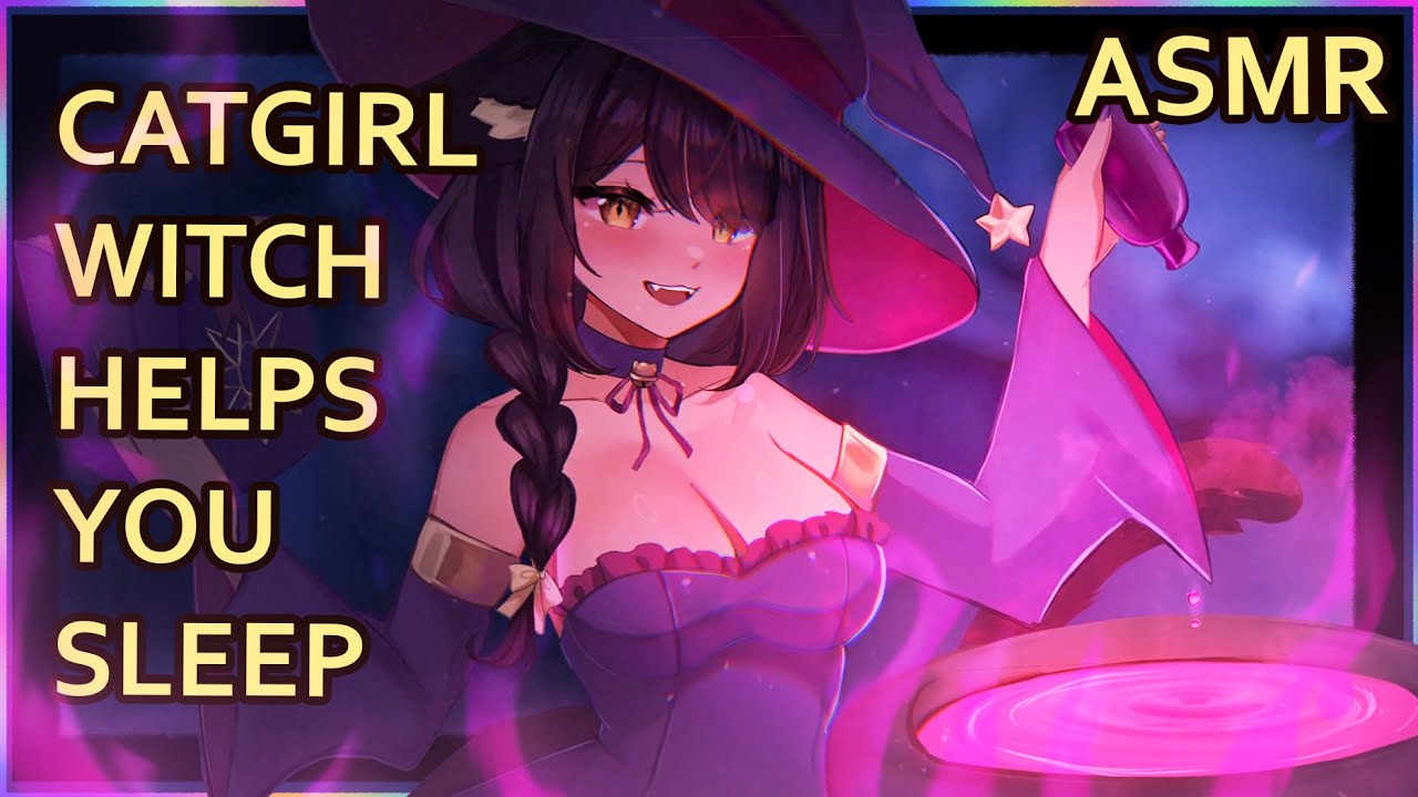 Catgirl Witch Makes A Potion For You | ASMR | Personal Attention | [water sounds] [mimikaki] [magic]