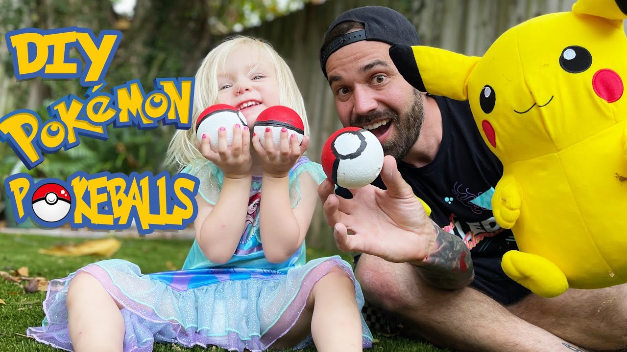 DIY Pokemon Pokeballs