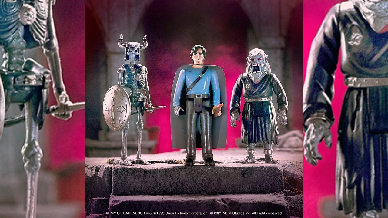 A LOOK AT: Army of Darkness ReAction Figures Wave 2 REVEAL