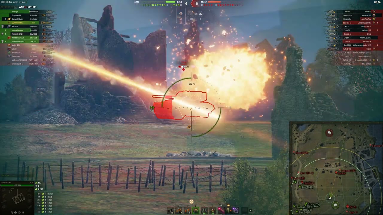 They pushed until they were behind