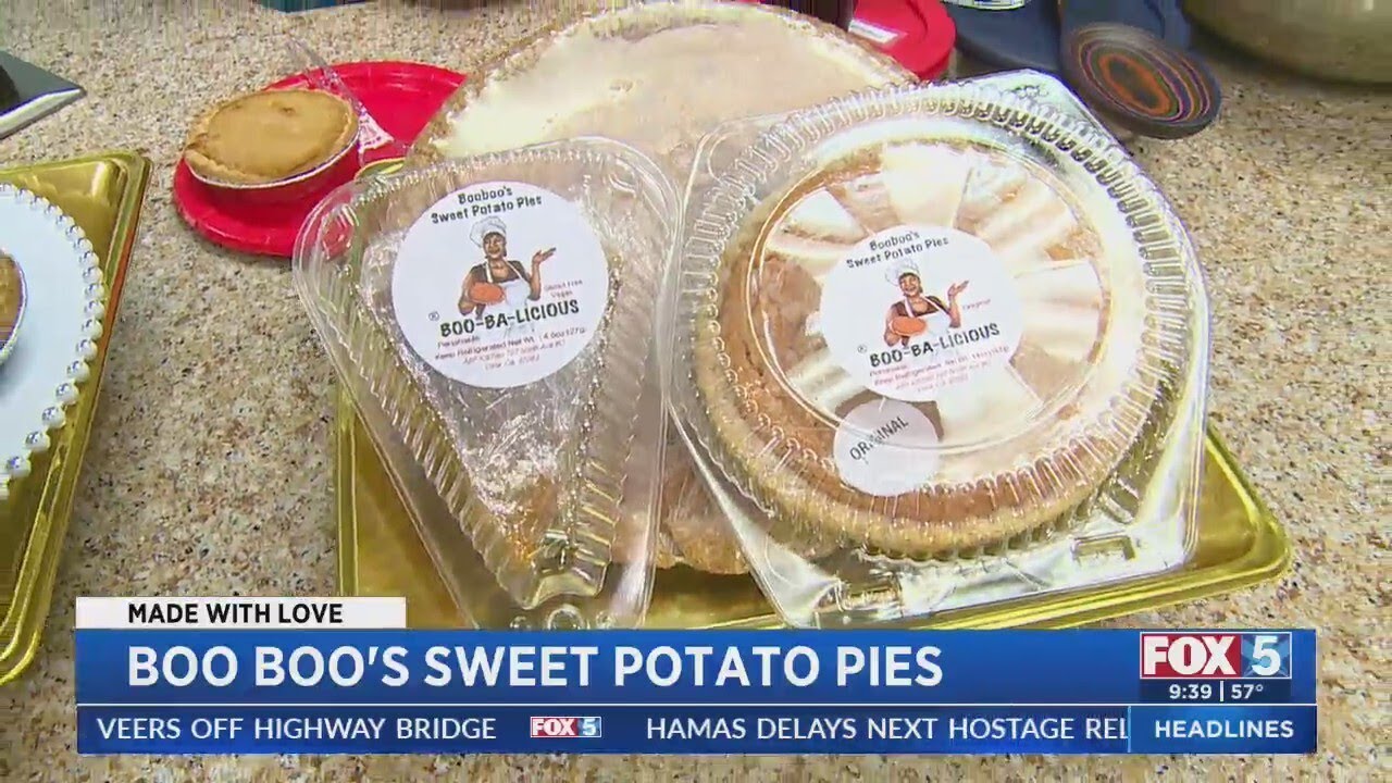 Boo Boo's Sweet Potato Pies