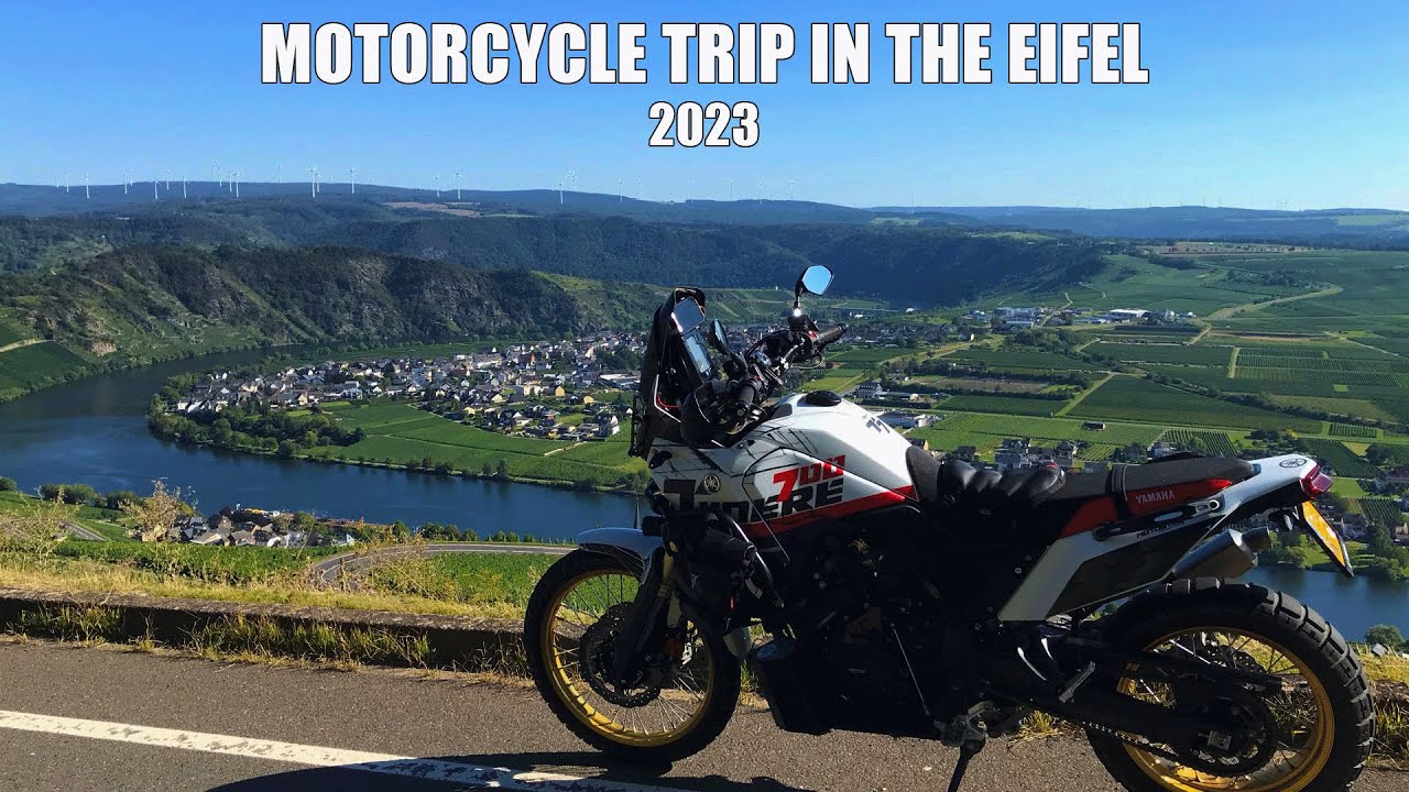 Motorcycle trip in the Eifel - Tenere 700