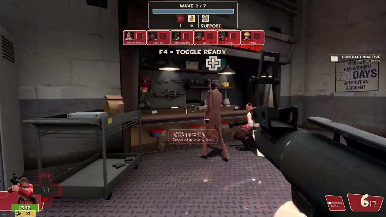 Team Fortress 2 MvM Soldier Gameplay
