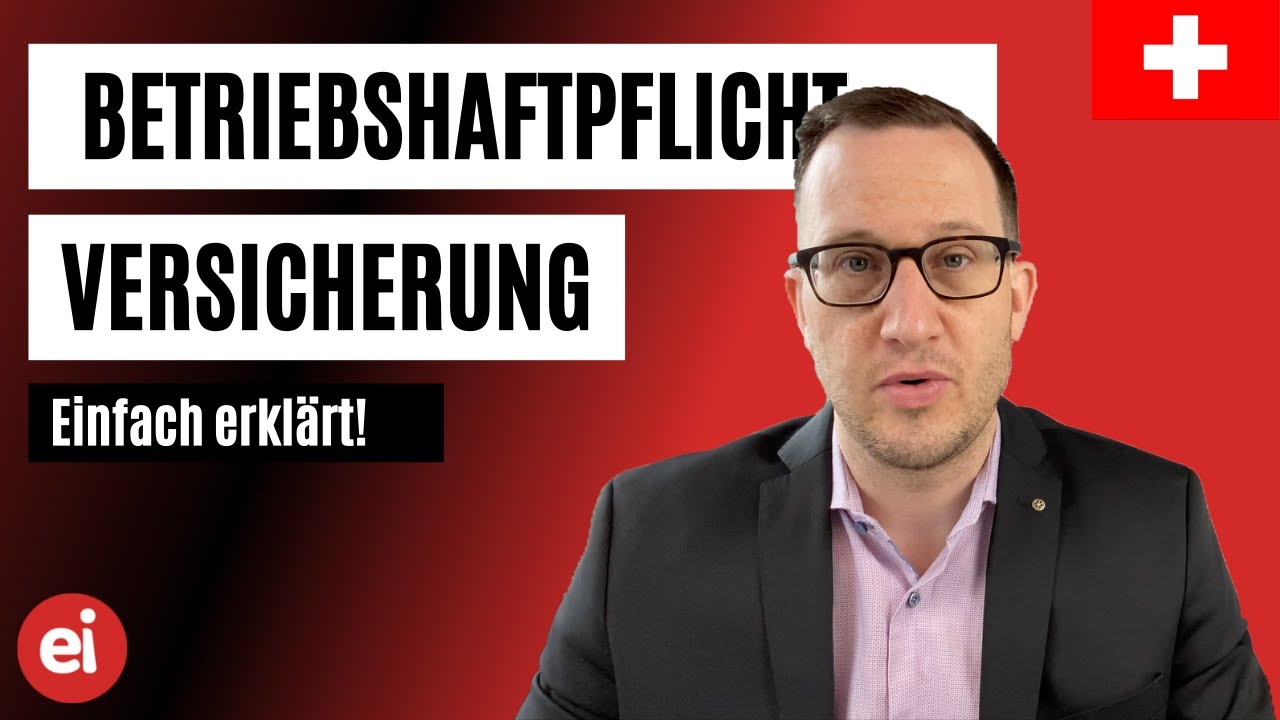 Betriebshaftpflichtversicherung einfach erklärt!