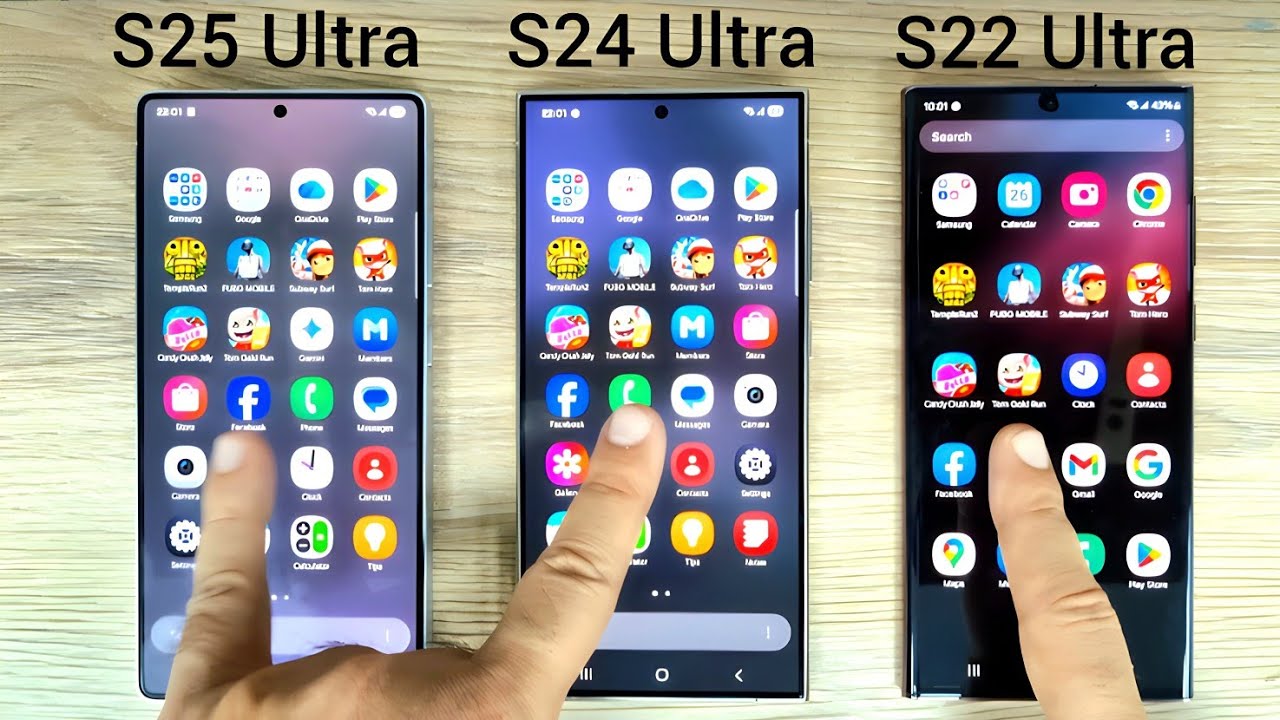 Samsung S25 Ultra vs S24 Ultra vs S22 Ultra | SPEED TEST 