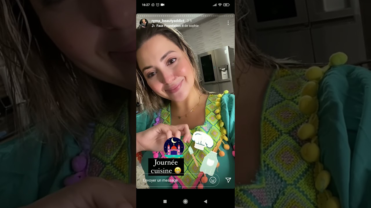 Stories de Ryma beautyaddict