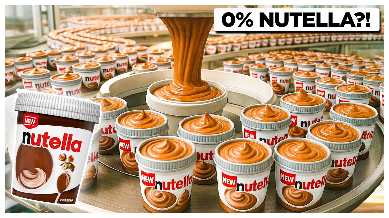 So Wird Nutella-Eis Hergestellt