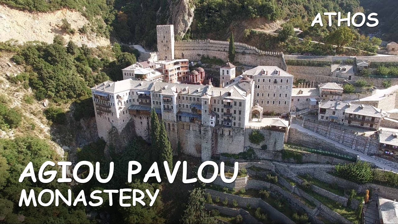 Agiou Pavlou Monastery. The eight film of the series. Mount Athos.