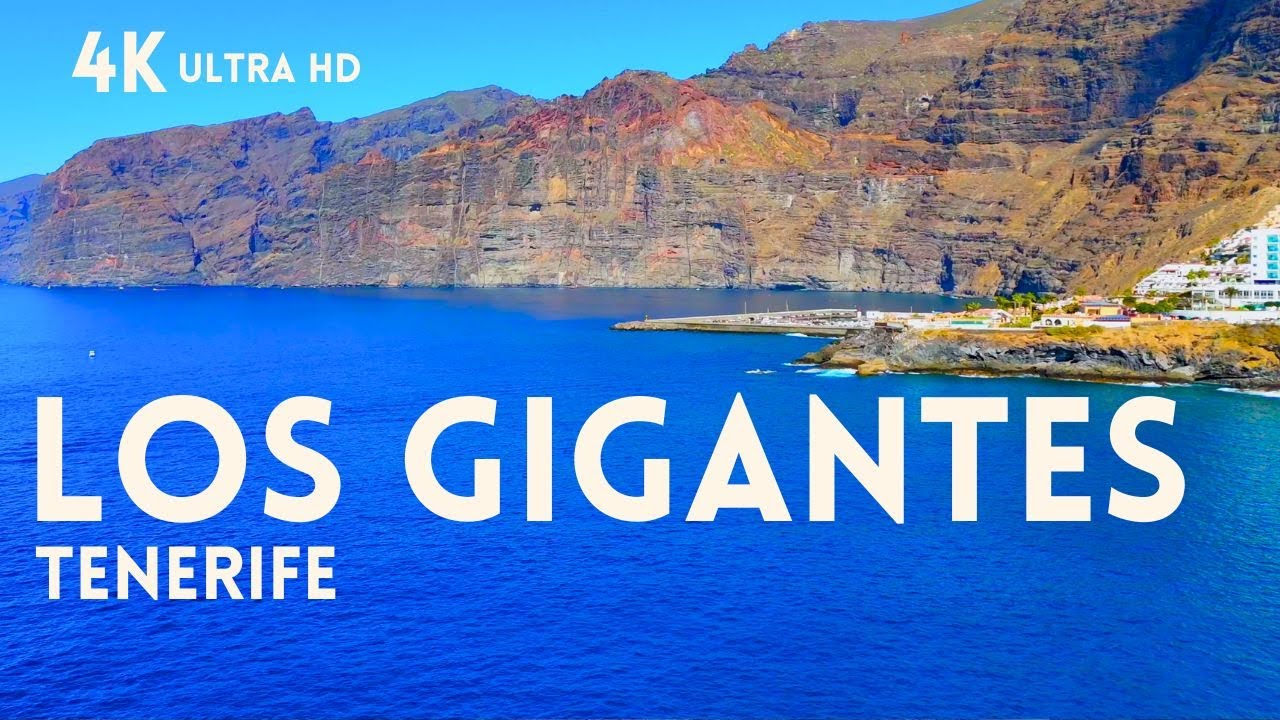4K Drone Footage: Epic Aerial Tour of Los Gigantes, Tenerife