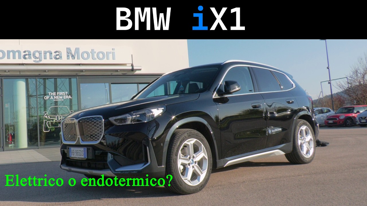 BMW iX1 (204 CV) | Guida POV + Walkaround | Meglio della versione endotermica?