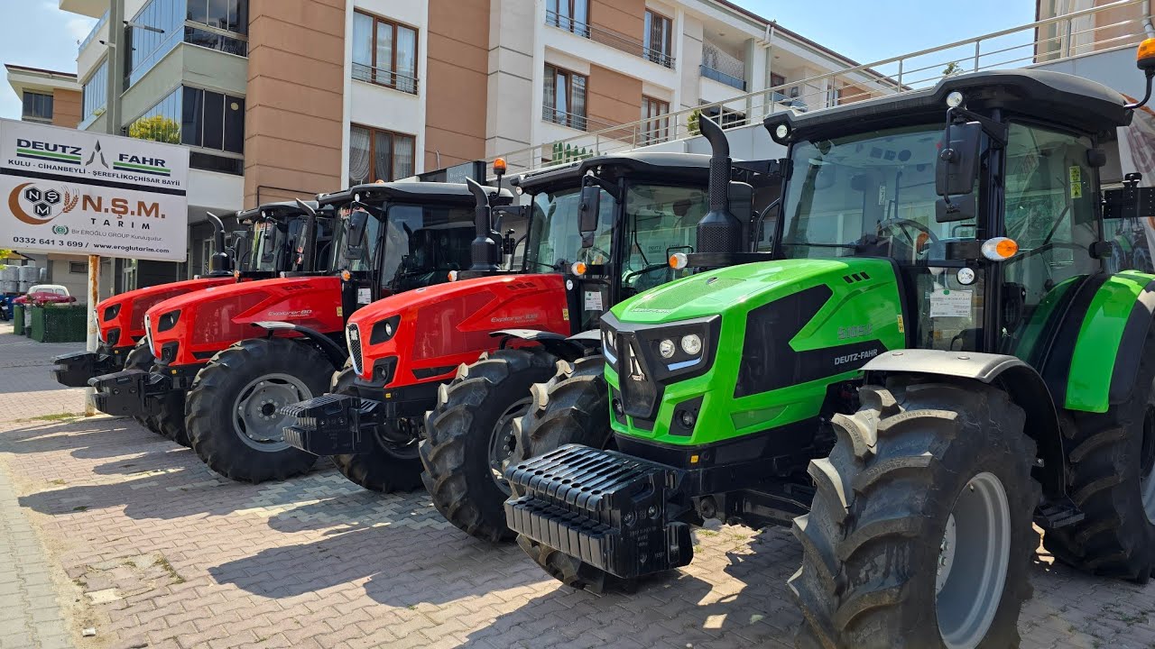 New Deutz Fahr 5105 E - Same Explorer 115 Natural Tractor | Visual Review