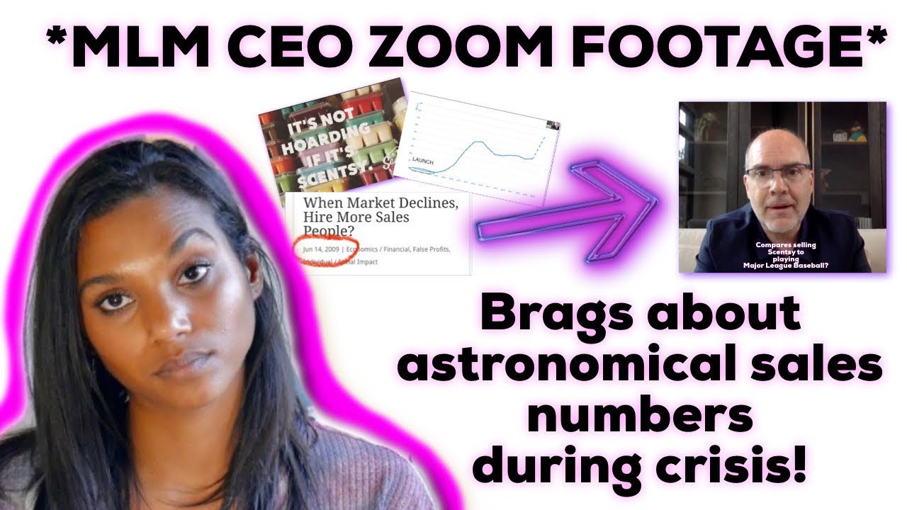 INSIDE MLM CEO ZOOM MEETING! *Shocking Manipulation of the Sales Stats!!!* | #antiMLM