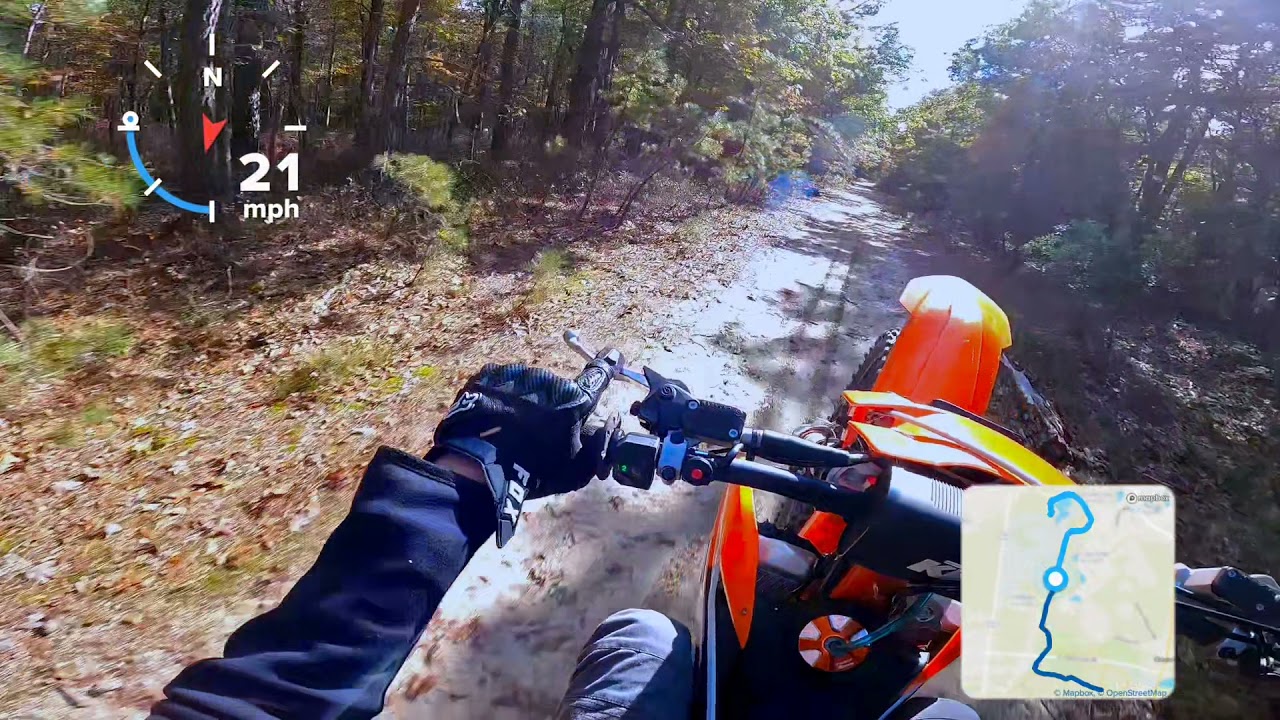 2022 ktm 450sxf Trail Riding (RAW FOOTAGE)