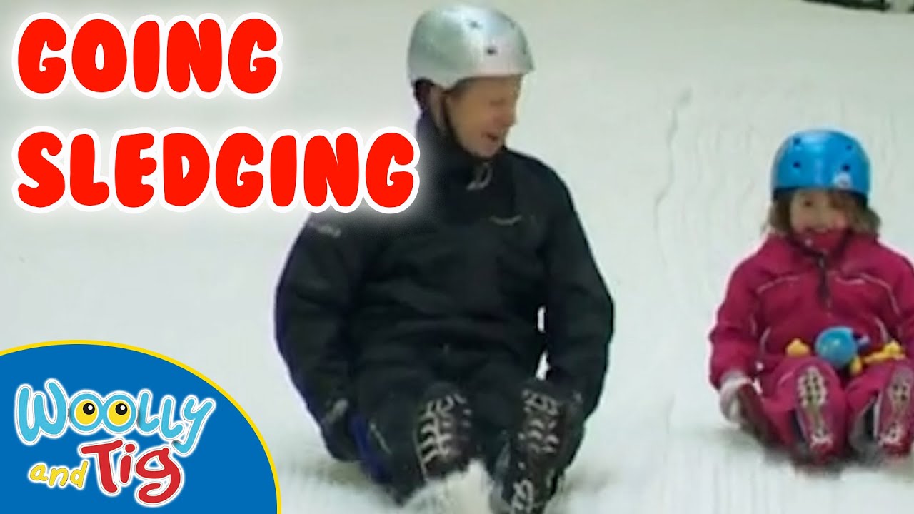 @WoollyandTigOfficial - Sledging with Dad | Full Episode | TV Show for Kids | Toy Spider