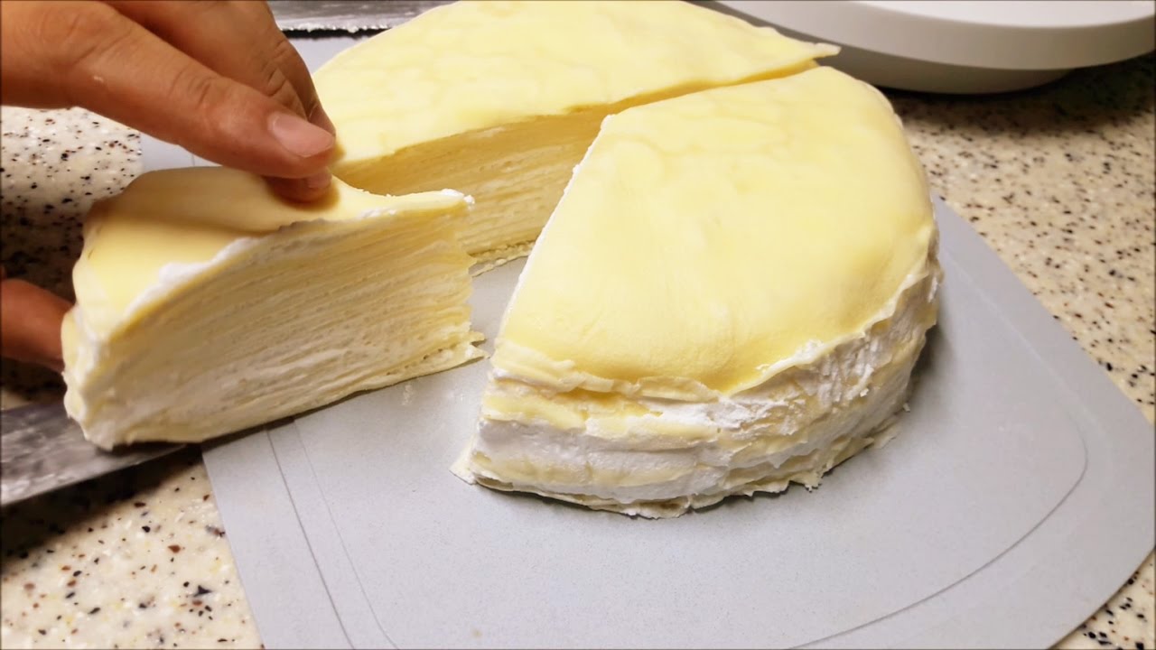 [자취남 요리] 크레이프 케이크 만들기 (Cooking / Crepe Cake)