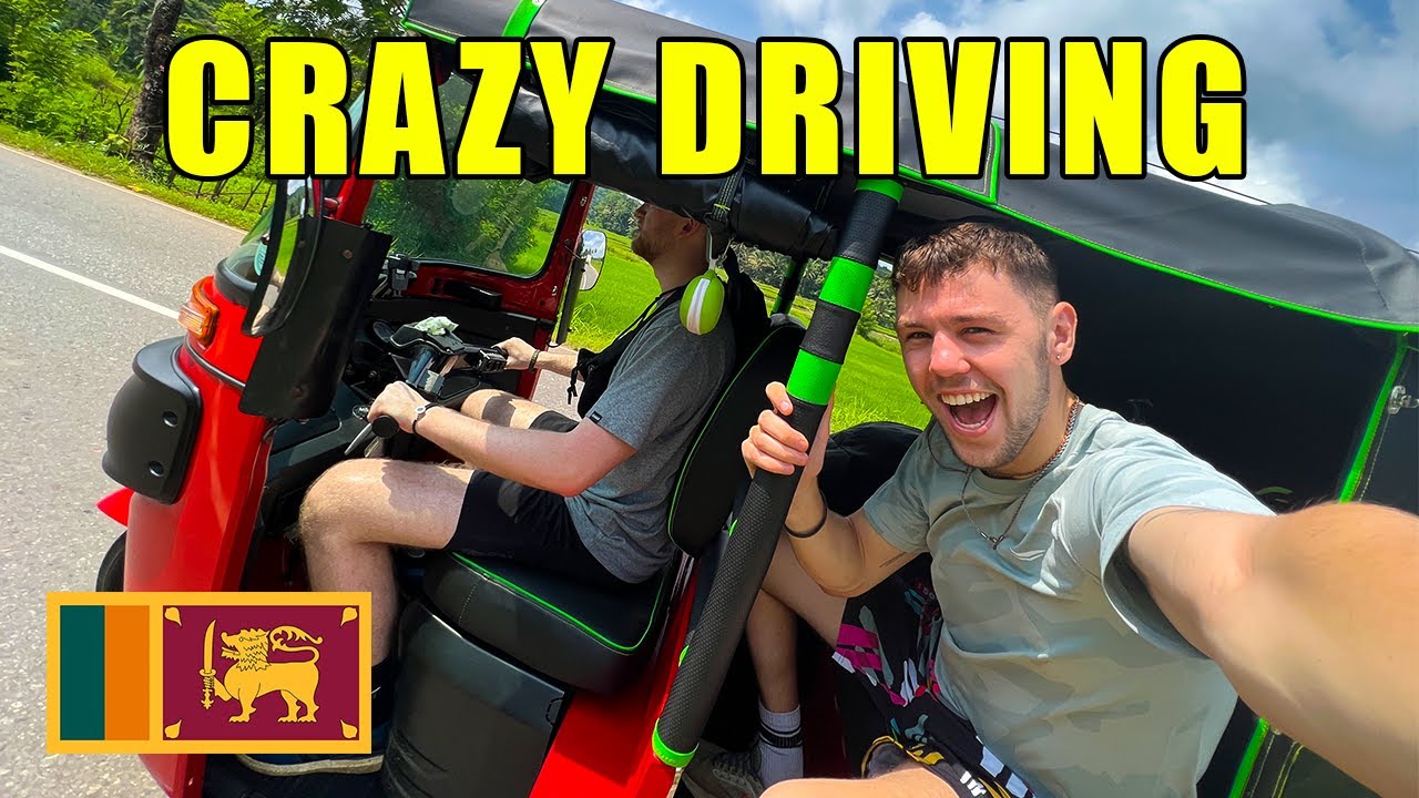 Driving a TUKTUK around Sri Lanka 🇱🇰 (First Day)