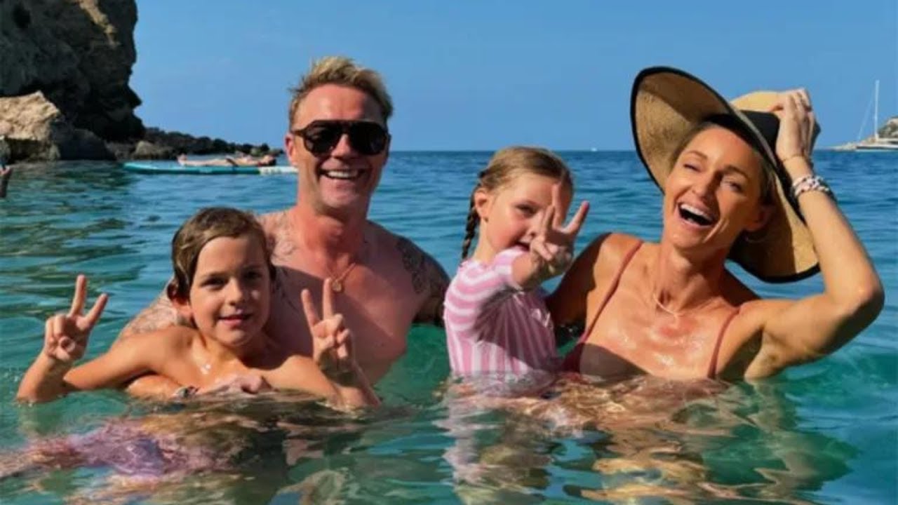 Storm Keating and Ronan lap up family time after moving to Ibiza