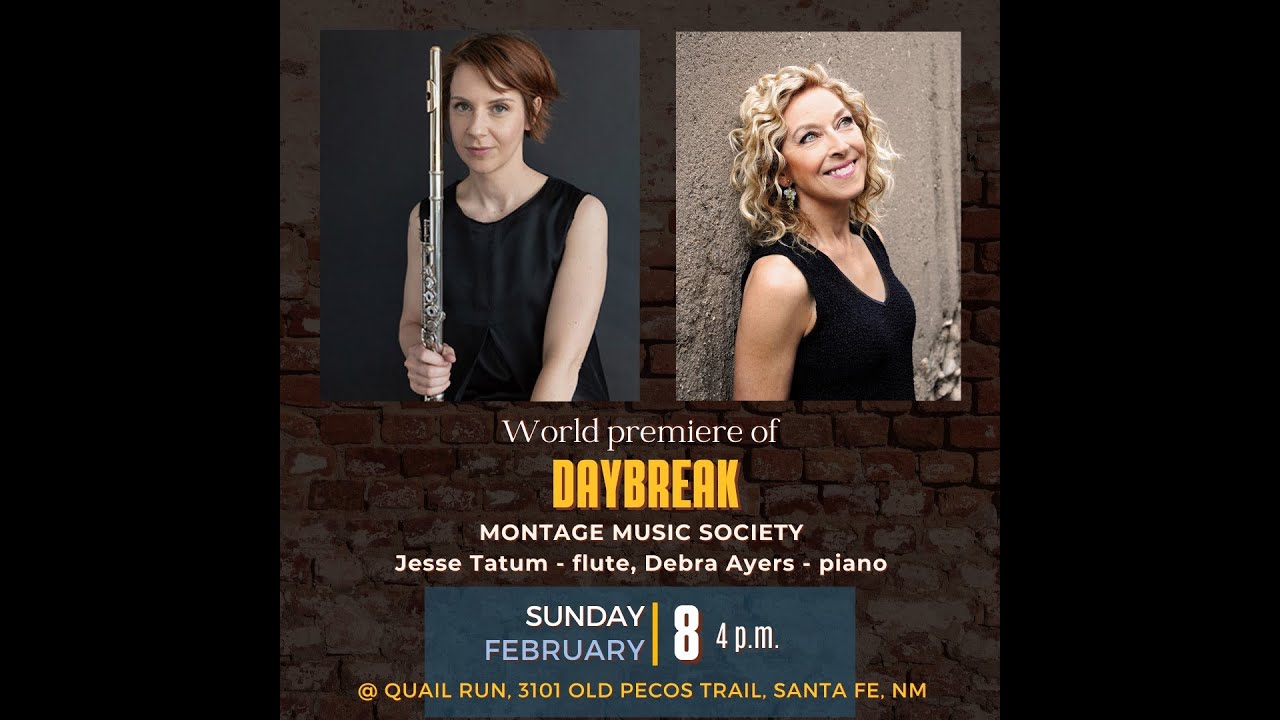 Jesse Tatum, flute & Debra Ayers, piano