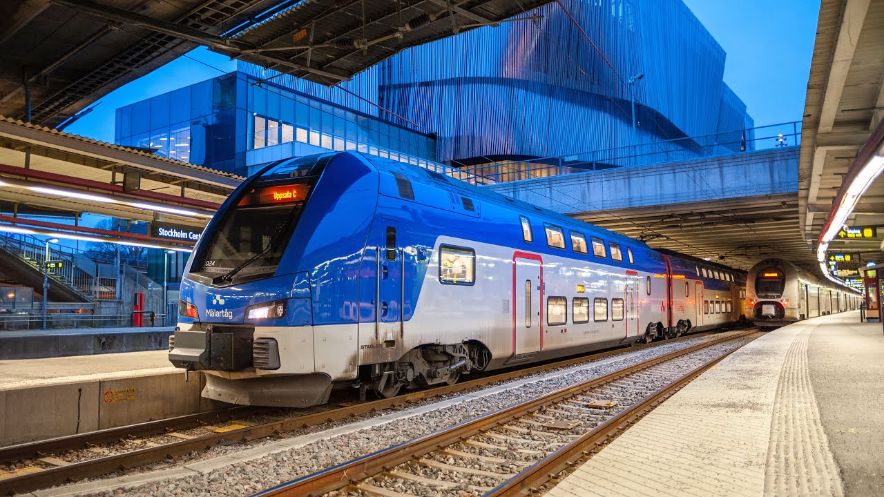 Mälartåg Stadler Dosto (Kiss) regional train