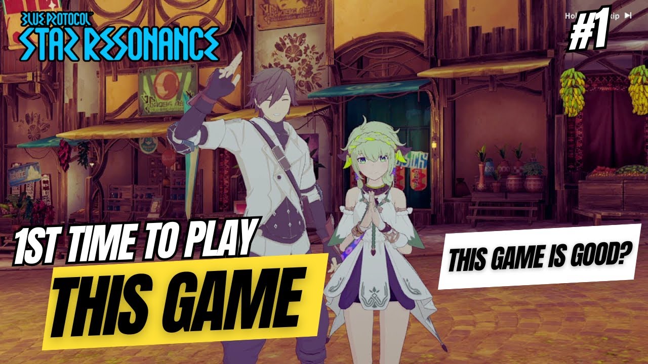 BLUE PROTOCOL STAR RESONANCE: GAMEPLAY & CUTSCENE | BEGINNER