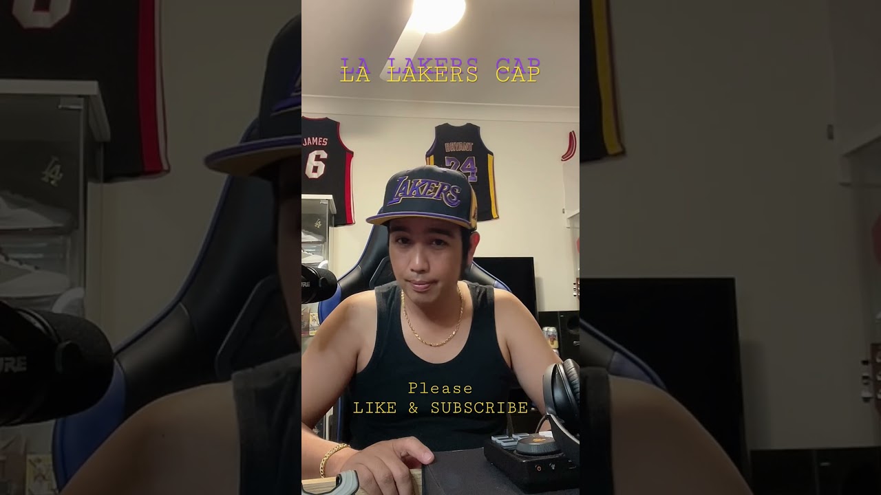 LOS ANGELES LAKERS CAP