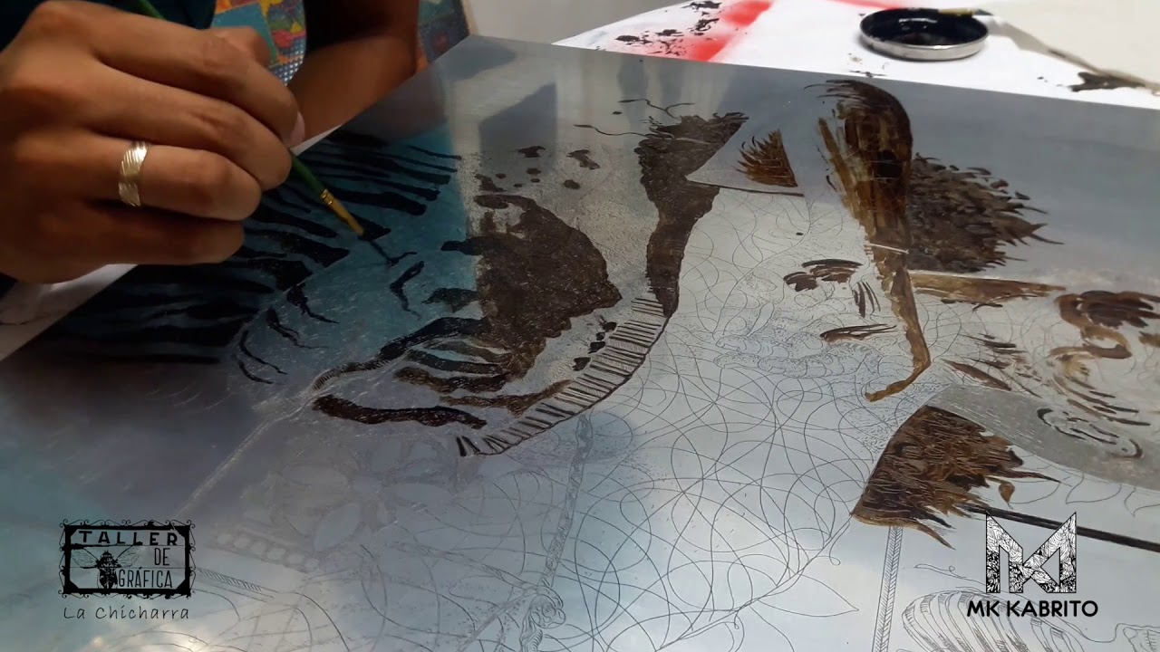 Aguafuerte/Aguatinta sobre placa de zinc | 