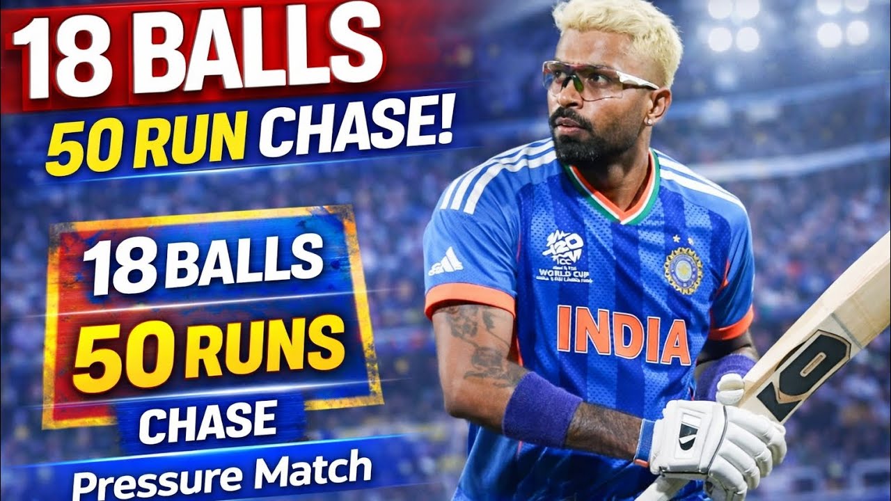 Unbelievable Finish! 18 Balls 50 Runs Challenge #LastOverThriller#T20Cricket#ODICricket#CricketReels