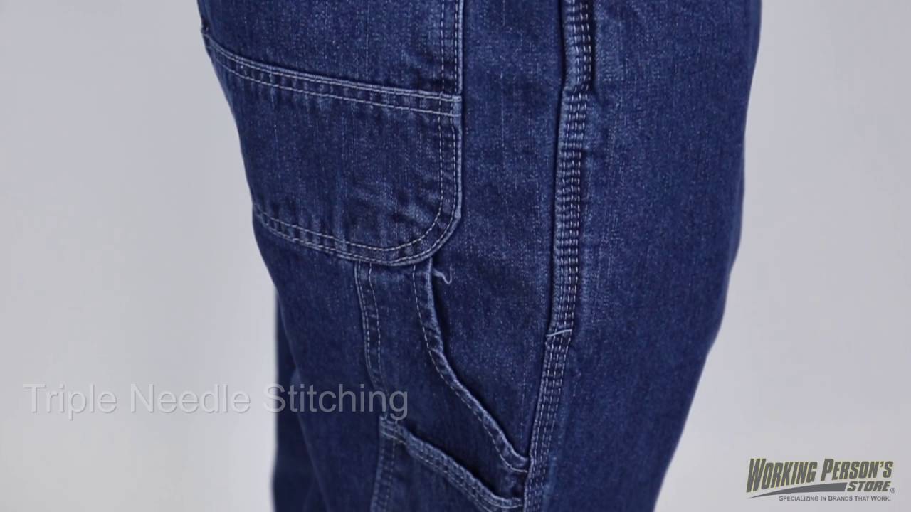 Key Jeans: Mens Cotton Denim Dungaree 452 45 Relaxed Fit Jeans