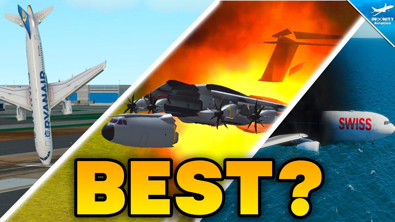 В каком авиасимуляторе лучшая физика столкновений? - TFS, RFS, IF, X-Plane, Microsoft FS, Simplep...