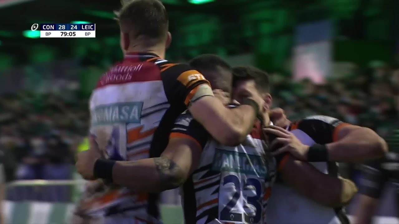 Full final 10 minutes of Leicester Tigers' incredible comeback against Connacht