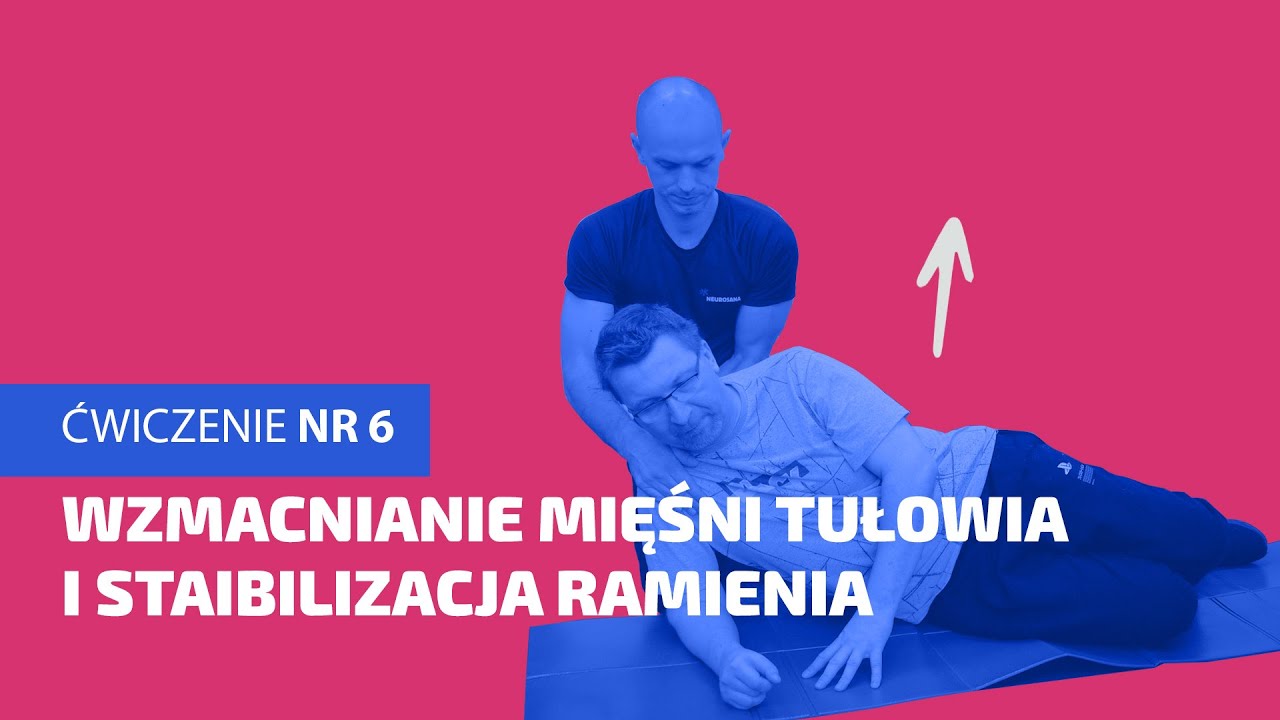 Fizjoterapia neurologiczna w domu 6 Wzmacnianie barku i ręki spastycznej | NEUROAKTYWACJA.PL