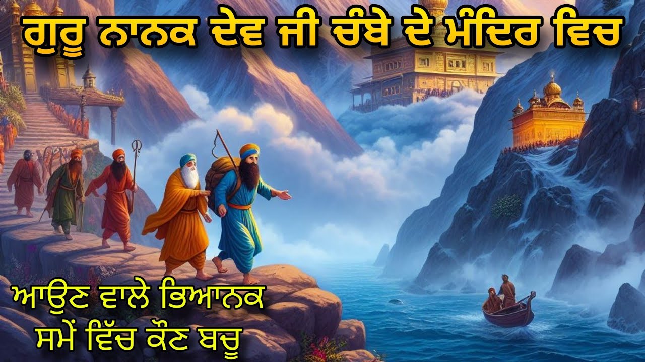 Guru Nanak Dev Ji Chambe Te Mandi Wich | Aoun Wale Samay Wich Kaun Bachu Is Duniya Vich